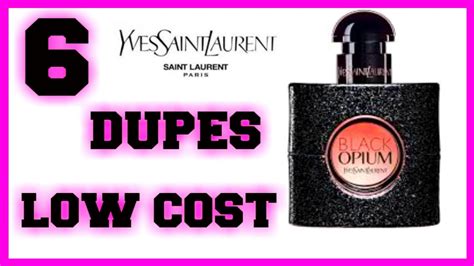 black opinion perfume dupes|perfume similar to black opium.